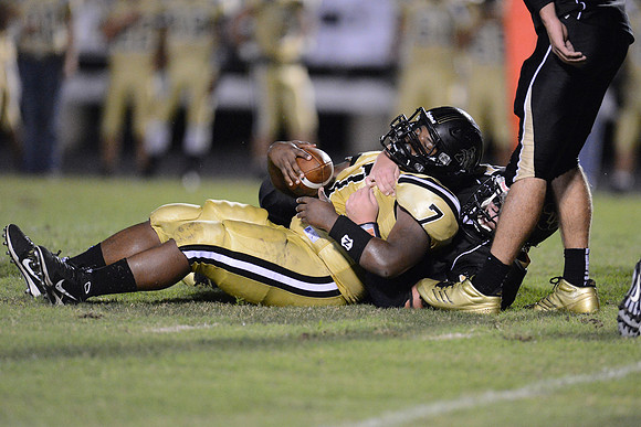 Danbury Panthers vs. Anahuac Panthers football game 09-14-12