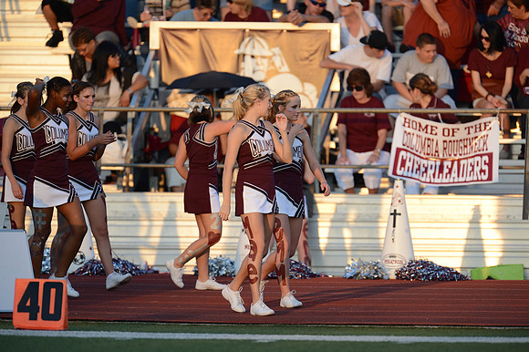 Columbia Roughnecks vs. Brazosport Exporters football game 08-31-12