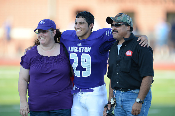 Angleton Wildcats vs. Brazoswood Buccaneers football game 09-07-12