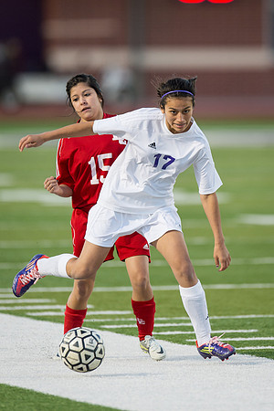 Soccer 2013 – the Angleton Ladycats defeat the El Campo Lady Birds 8-1.