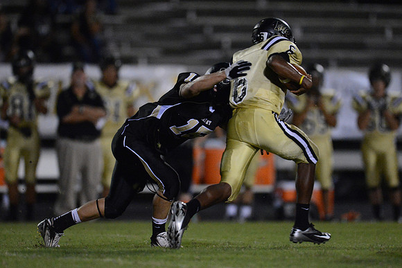 Danbury Panthers vs. Anahuac Panthers football game 09-14-12