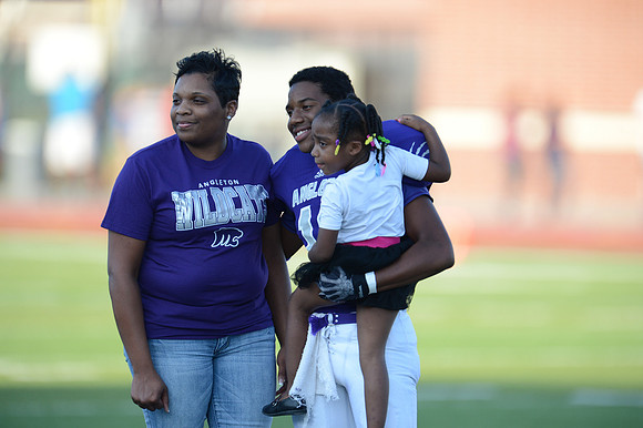 Angleton Wildcats vs. Brazoswood Buccaneers football game 09-07-12