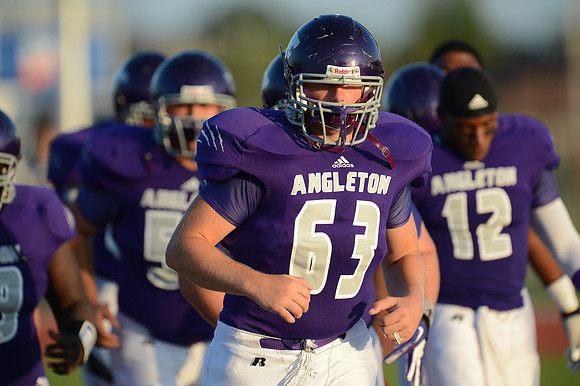 Angleton Wildcats vs. Brazoswood Buccaneers football game 09-07-12
