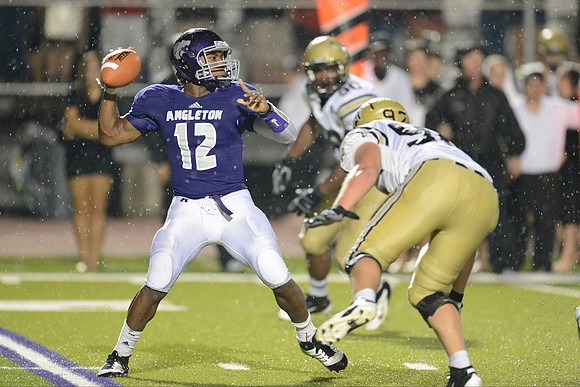 Angleton Wildcats vs. Nederland Bulldogs football game 09-14-12
