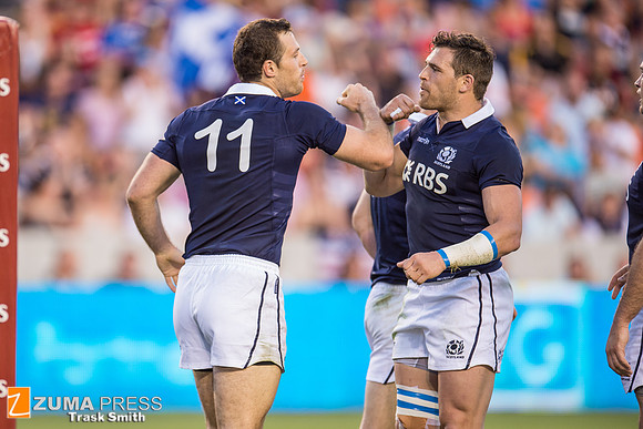 Rugby 2014 - Scotland beats the USA Eagles 24-6