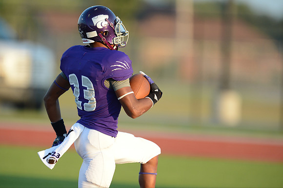 Angleton Wildcats vs. Brazoswood Buccaneers football game 09-07-12