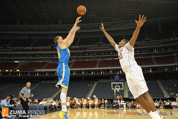 NCAA Basketball 2012 - UCLA beats Texas 65-63.