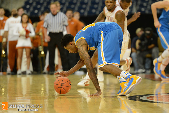 NCAA Basketball 2012 - UCLA beats Texas 65-63.