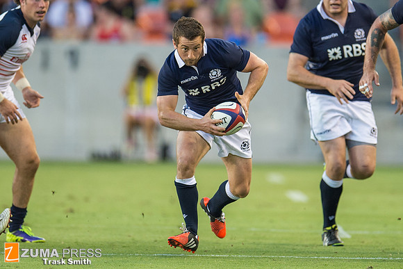 Rugby 2014 - Scotland beats the USA Eagles 24-6