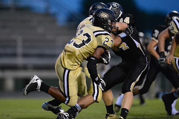 Danbury Panthers vs. Anahuac Panthers football game 09-14-12