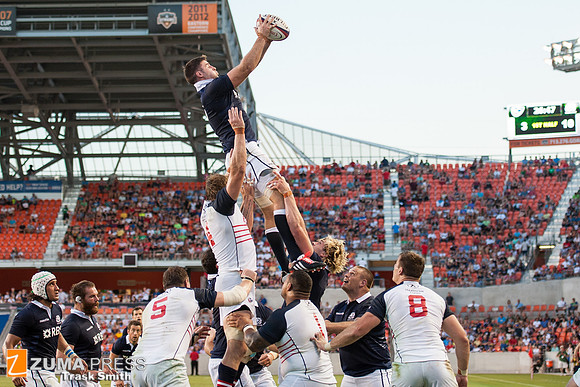 Rugby 2014 - Scotland beats the USA Eagles 24-6