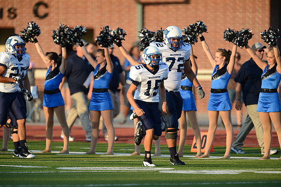 Angleton Wildcats vs. Brazoswood Buccaneers football game 09-07-12