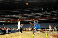 NCAA Basketball 2012 - UCLA beats Texas 65-63.