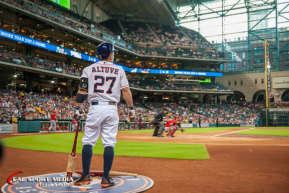 MLB 2015: Angels vs Astros JUL 28