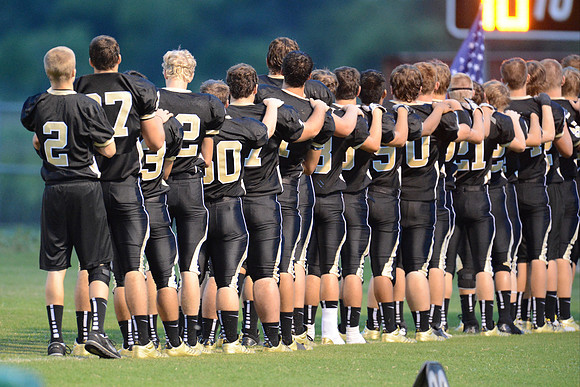 Danbury Panthers vs. Anahuac Panthers football game 09-14-12