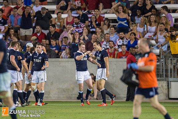 Rugby 2014 - Scotland beats the USA Eagles 24-6