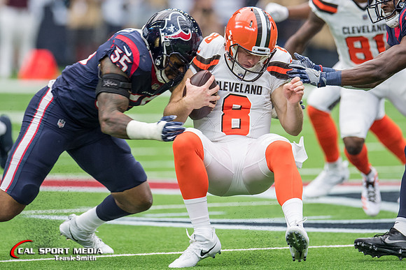 NFL 2017: Browns vs Texans OCT 15