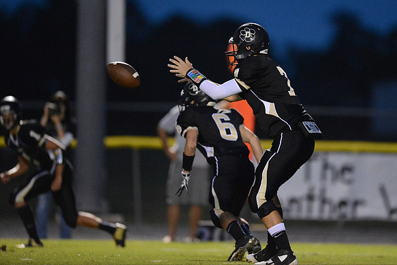 Danbury Panthers vs. Anahuac Panthers football game 09-14-12
