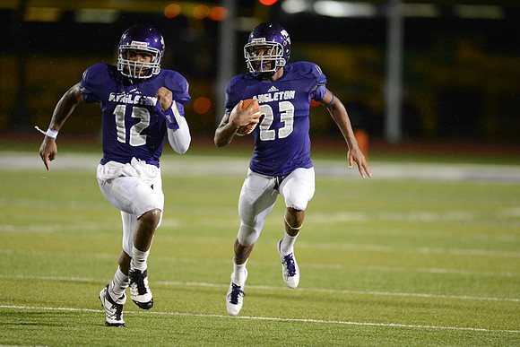 Angleton Wildcats vs. Nederland Bulldogs football game 09-14-12