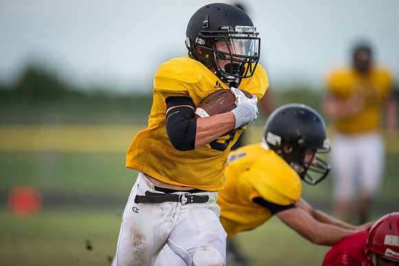 Football 2013 - Danbury vs. Palacios scrimmage
