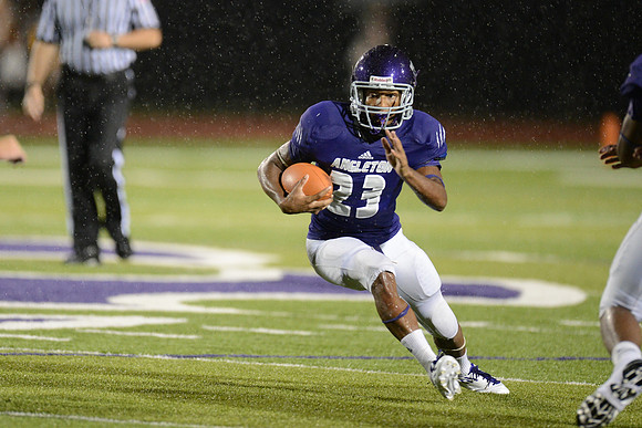 Angleton Wildcats vs. Nederland Bulldogs football game 09-14-12