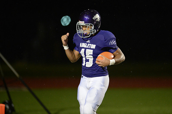 Angleton Wildcats vs. Nederland Bulldogs football game 09-14-12