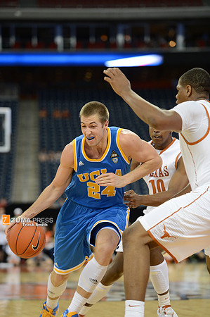 NCAA Basketball 2012 - UCLA beats Texas 65-63.