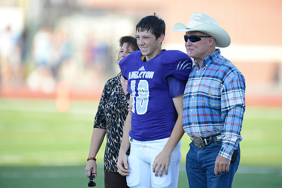 Angleton Wildcats vs. Brazoswood Buccaneers football game 09-07-12