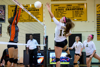 Danbury vs Van Vleck volleyball (09-15-15)