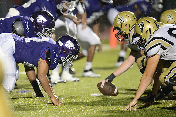 Angleton Wildcats vs. Nederland Bulldogs football game 09-14-12