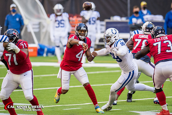 NFL 2020: Colts vs Texans DEC 06