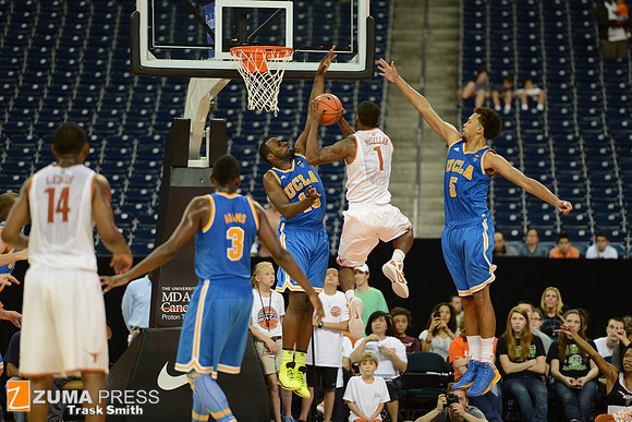 NCAA Basketball 2012 - UCLA beats Texas 65-63.