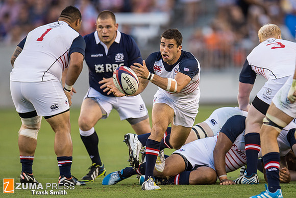 Rugby 2014 - Scotland beats the USA Eagles 24-6