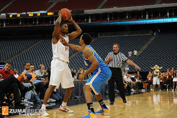 NCAA Basketball 2012 - UCLA beats Texas 65-63.
