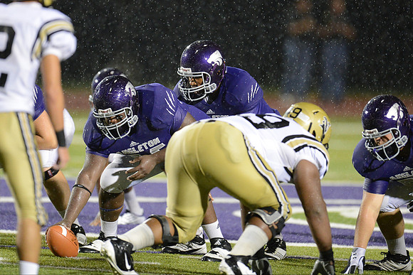 Angleton Wildcats vs. Nederland Bulldogs football game 09-14-12