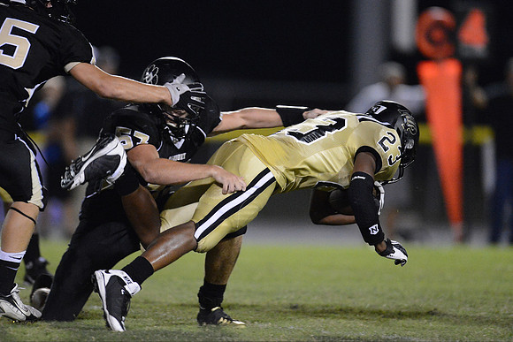Danbury Panthers vs. Anahuac Panthers football game 09-14-12