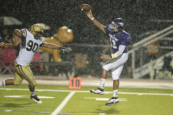 Angleton Wildcats vs. Nederland Bulldogs football game 09-14-12