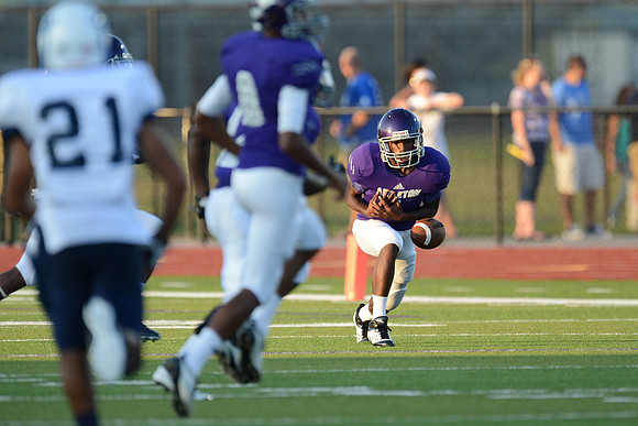 Angleton Wildcats vs. Brazoswood Buccaneers football game 09-07-12