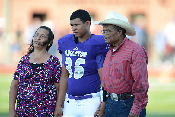 Angleton Wildcats vs. Brazoswood Buccaneers football game 09-07-12