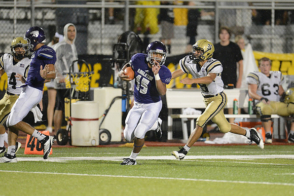 Angleton Wildcats vs. Nederland Bulldogs football game 09-14-12
