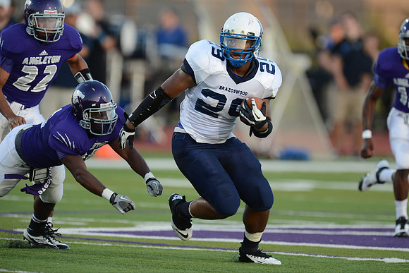 Angleton Wildcats vs. Brazoswood Buccaneers football game 09-07-12