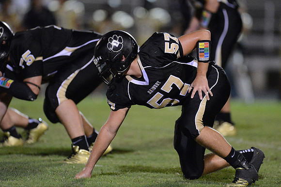 Danbury Panthers vs. Anahuac Panthers football game 09-14-12