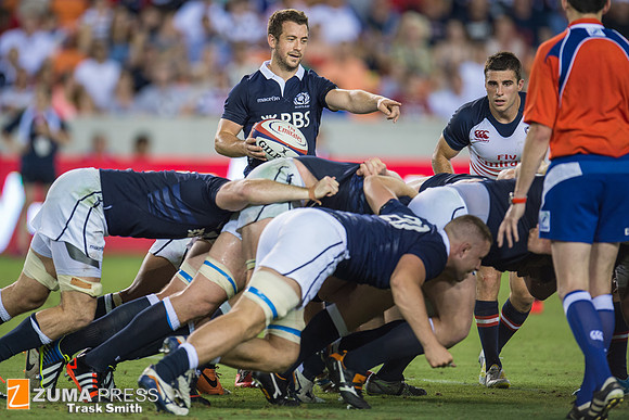 Rugby 2014 - Scotland beats the USA Eagles 24-6