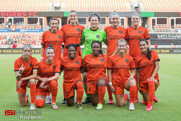 Houston Dash starting XI