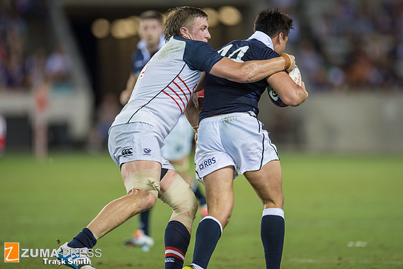 Rugby 2014 - Scotland beats the USA Eagles 24-6