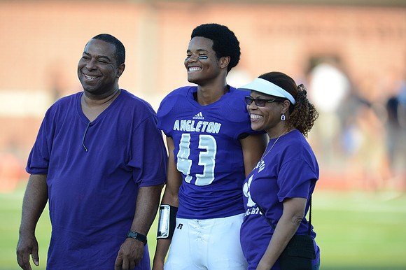 Angleton Wildcats vs. Brazoswood Buccaneers football game 09-07-12
