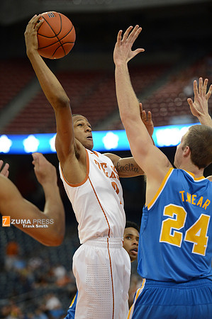 NCAA Basketball 2012 - UCLA beats Texas 65-63.