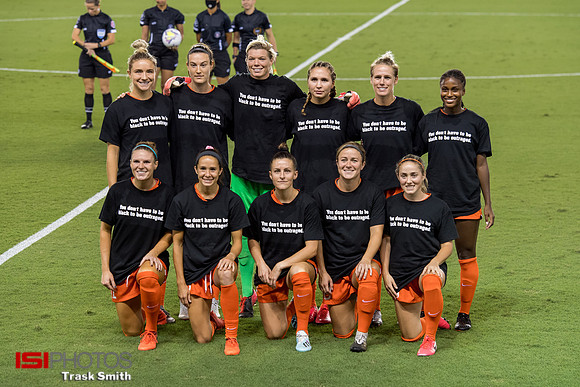 Houston Dash starting XI