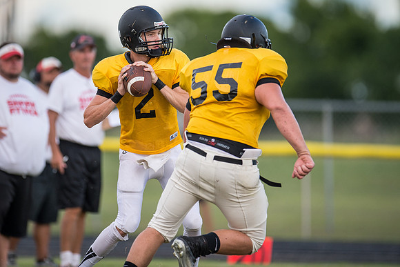 Football 2013 - Danbury vs. Palacios scrimmage