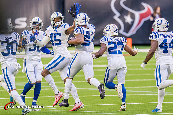 NFL 2020: Colts vs Texans DEC 06
